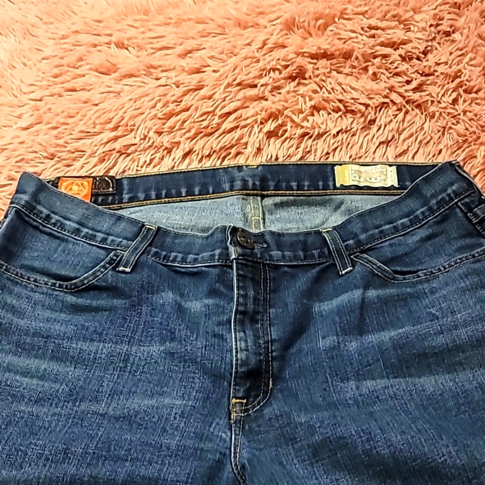 GAP women's jeans.  Long and Lean.  14 regular.